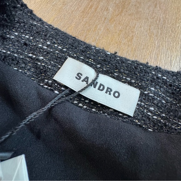 Sandro Gwendoline Tweed Dress Size‎ 36/ US 4 - Picture 8 of 15
